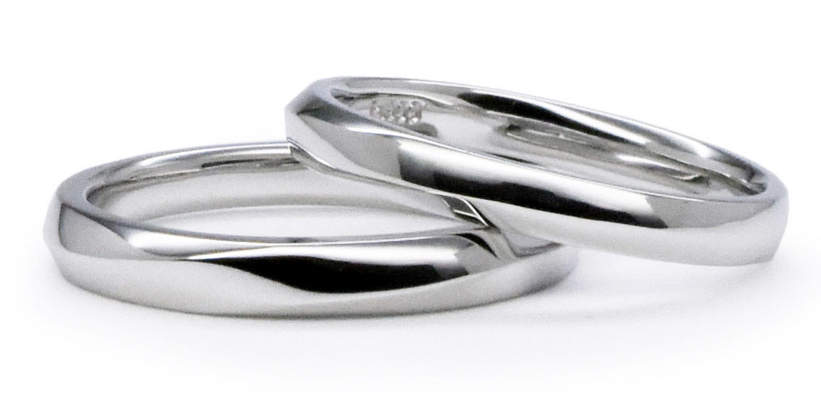 結婚指輪 シンプル ひねり