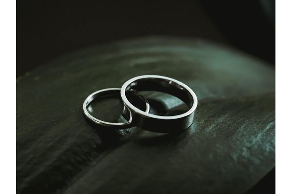 結婚指輪,平打ち