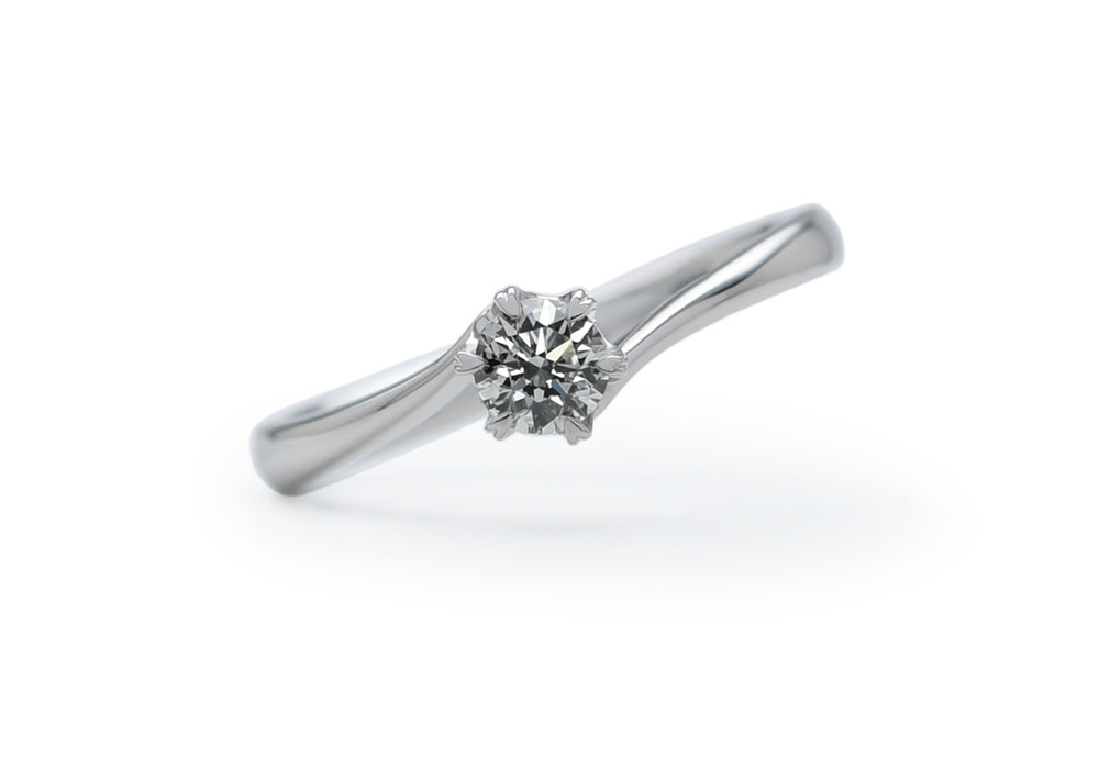 ハートの爪の手作り婚約指輪 Hideaki様