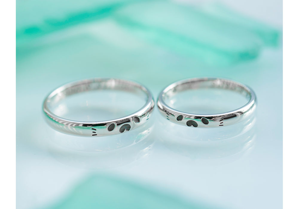 アザラシの手作り結婚指輪 S様ご夫婦