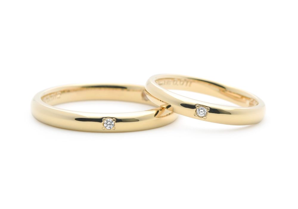 甲丸の手作り結婚指輪