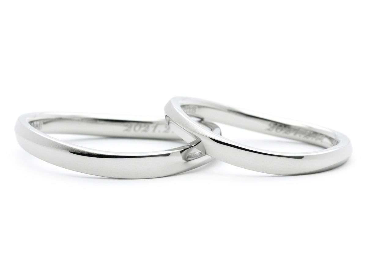 ふたひねりの結婚指輪