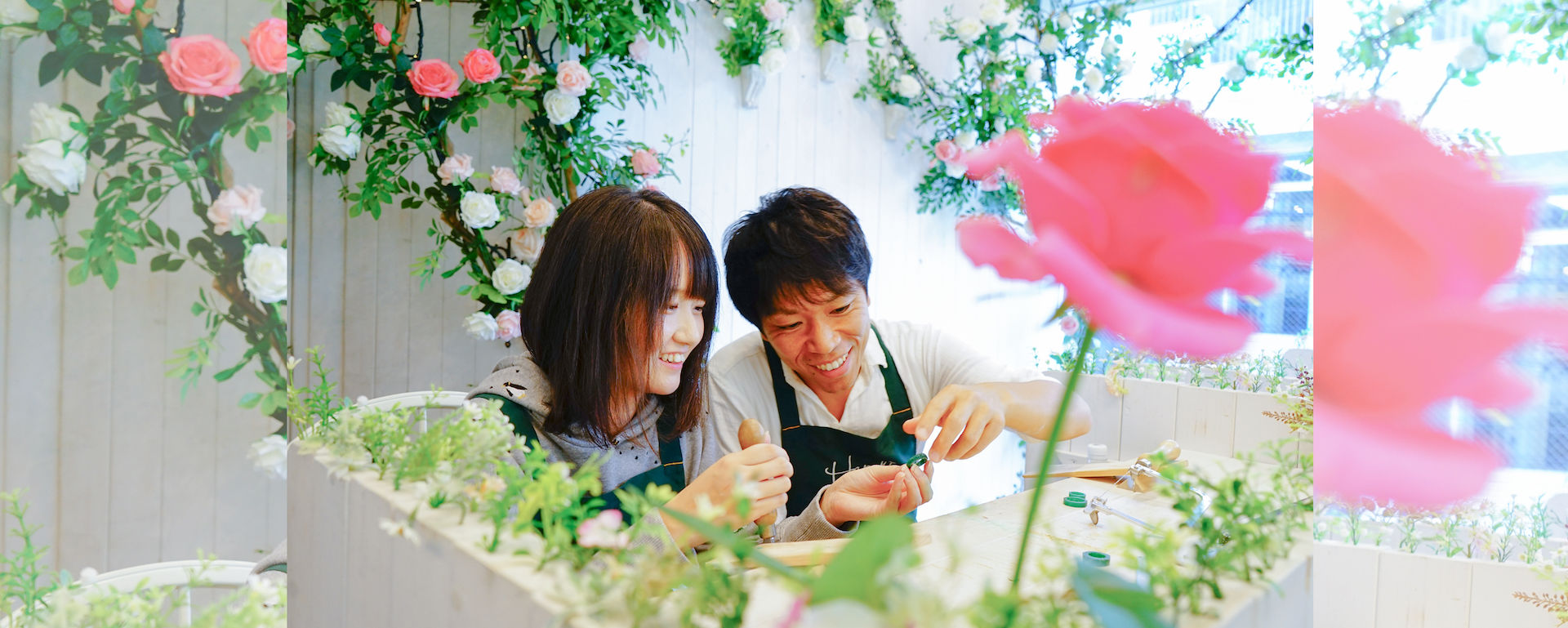 結婚指輪を手作りしたYuji & Yurie 様体験インタビュー