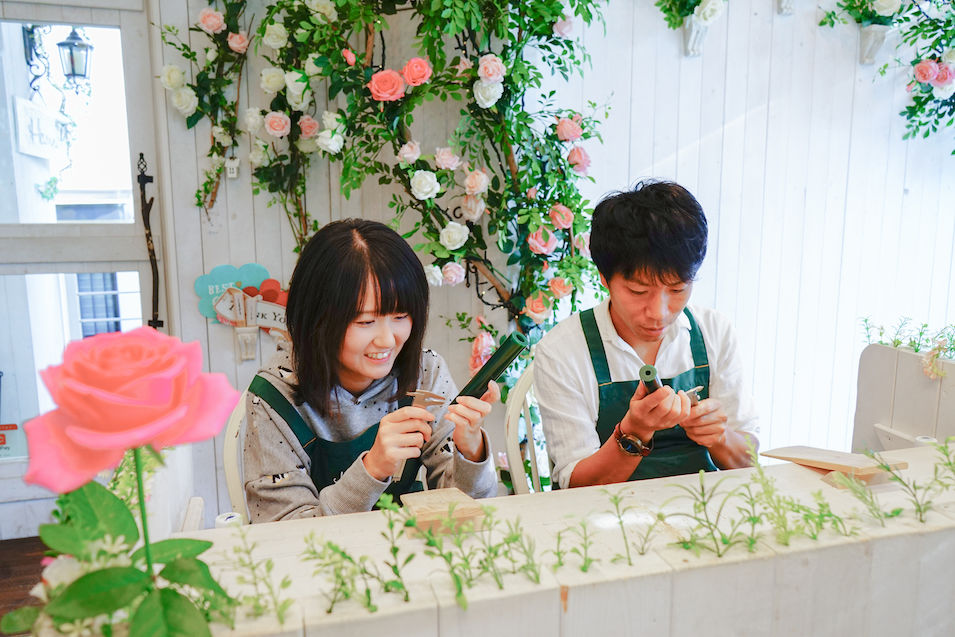 結婚指輪を手作りしたYuji & Yurie 様体験インタビュー