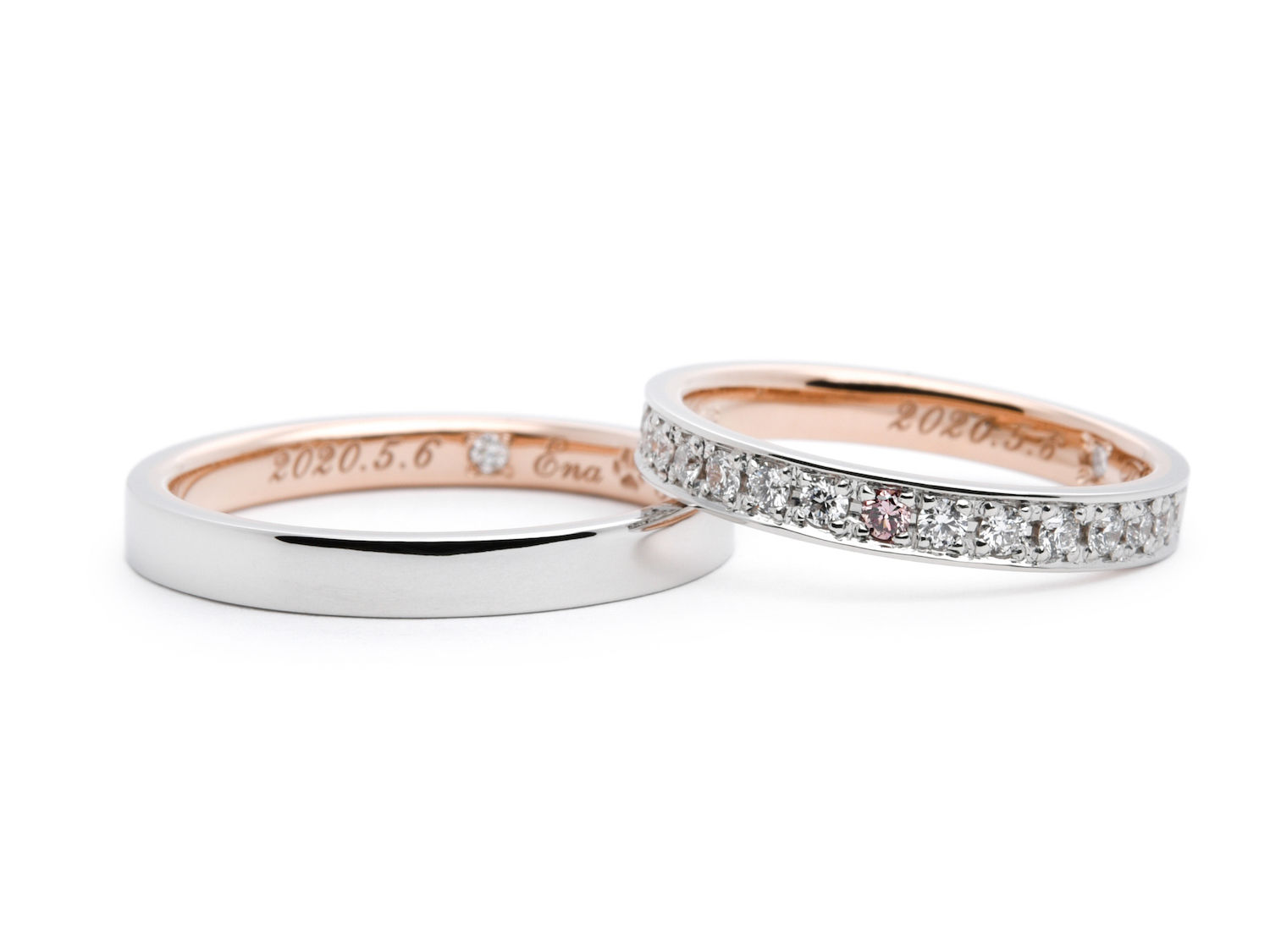 結婚指輪手作りエタニティーリングhamriハムリ