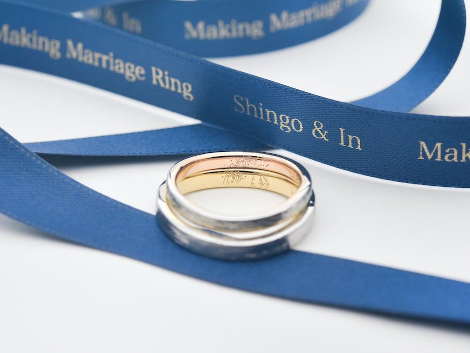 手作り結婚指輪Shingo & In 2019.07.15インタビュー