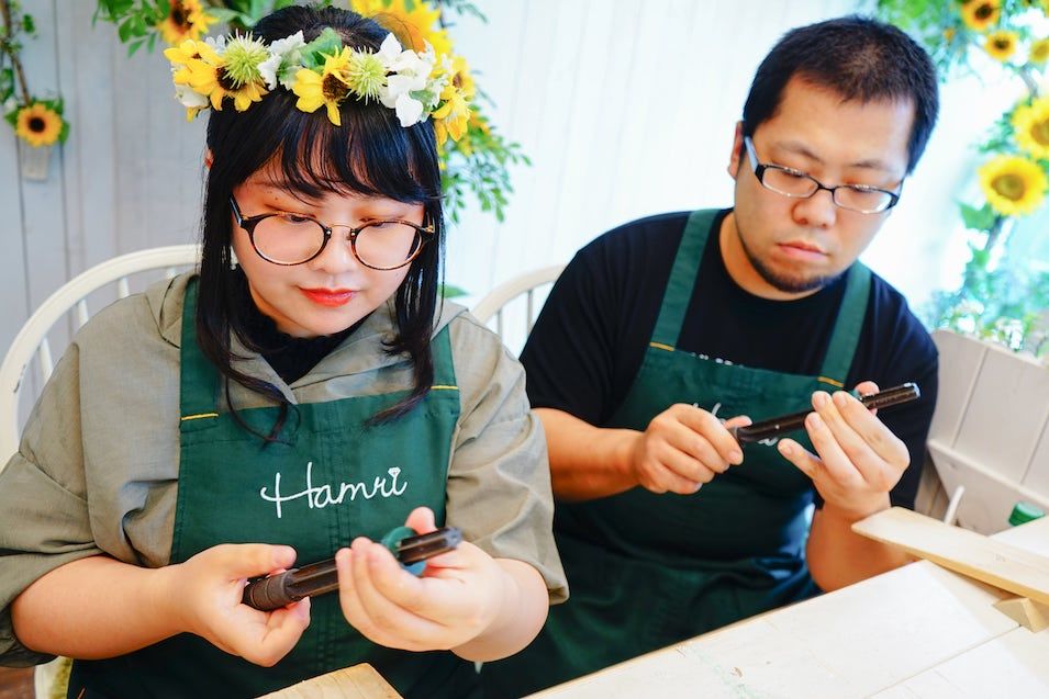 手作り結婚指輪Shingo & In 2019.07.15インタビュー