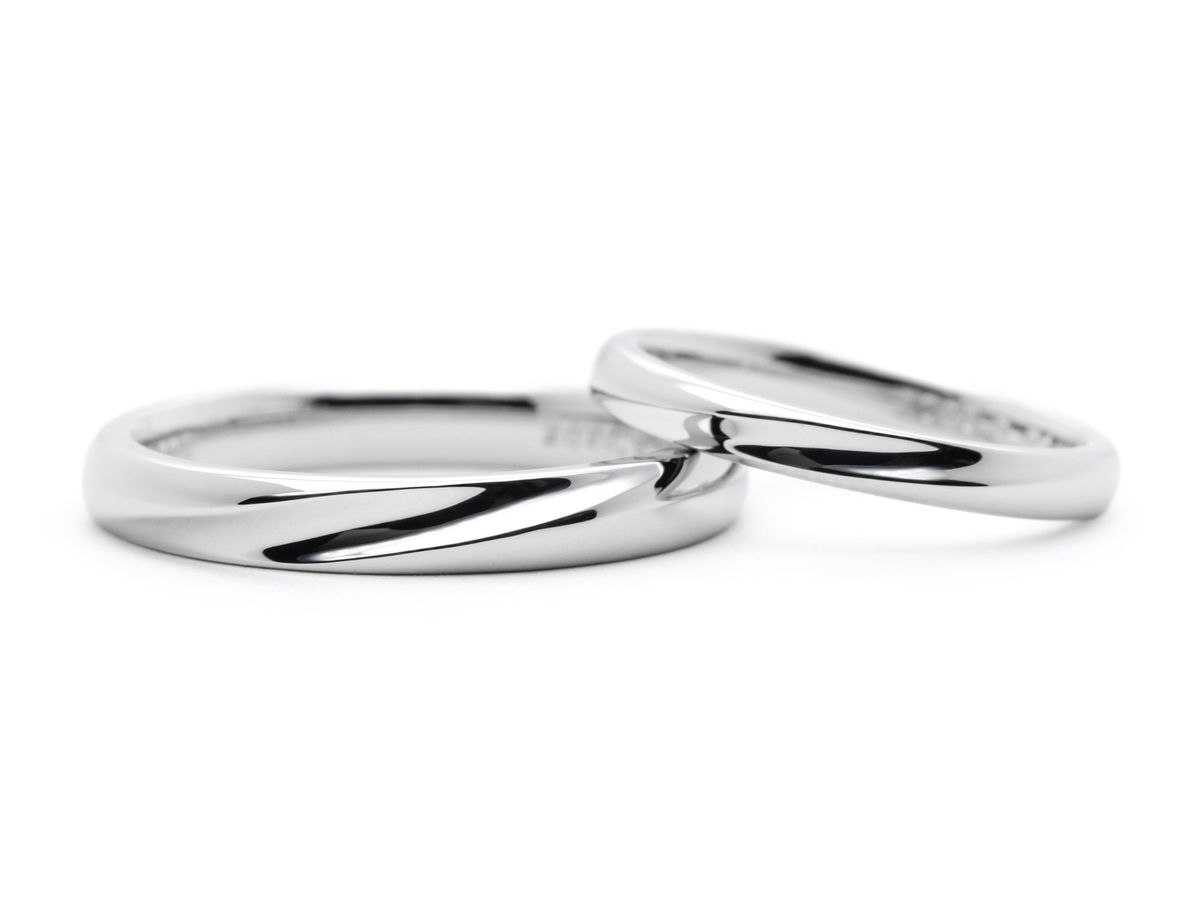結婚指輪手作りシンプルプラチナhamriハムリ