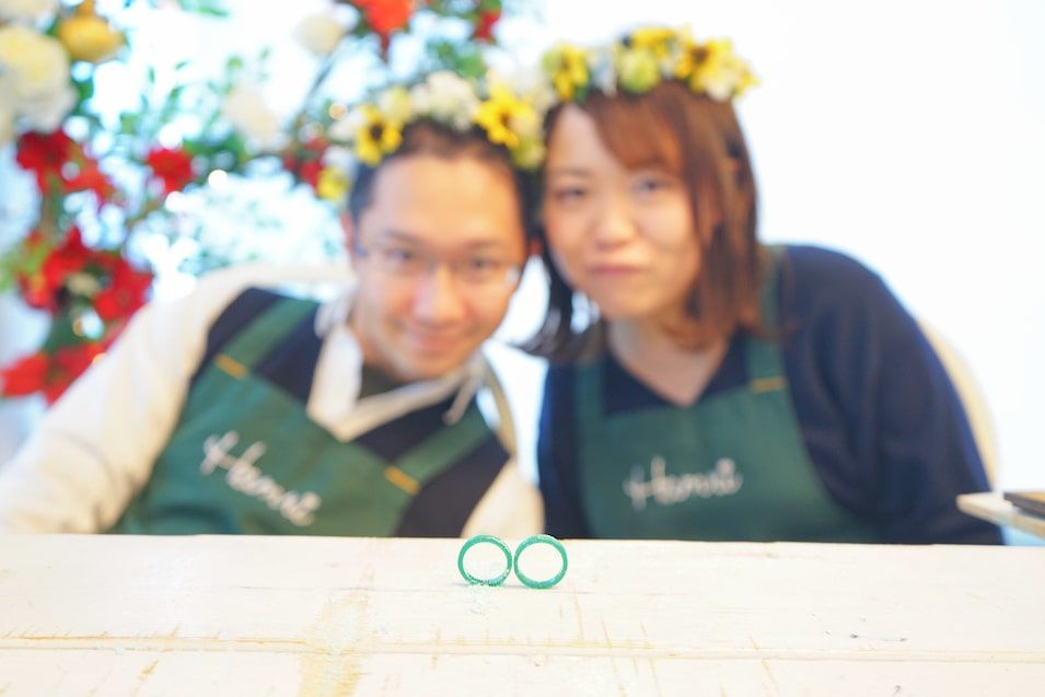 手作り結婚指輪Kosuke & Misaki 2020.12.25インタビュー