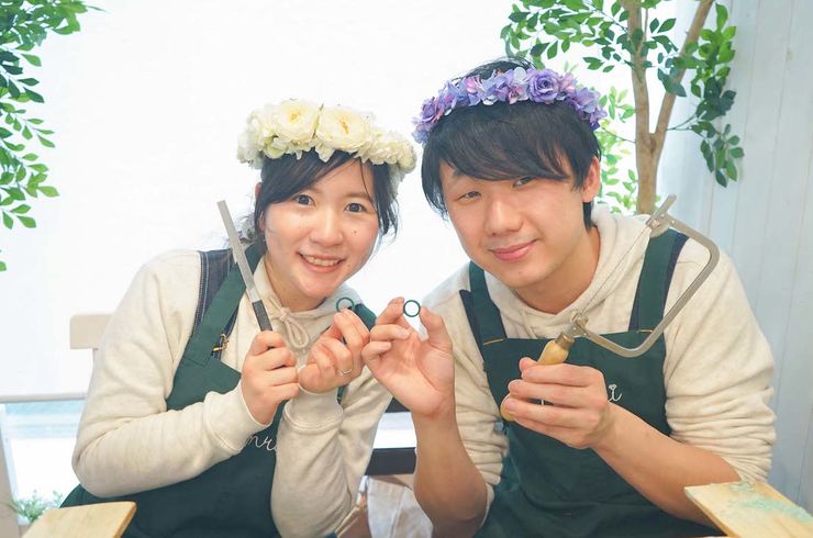 手作り結婚指輪Kota & Michiyo 2021.02.11インタビュー