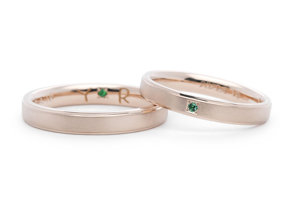 結婚指輪手作りホーニング加工Hamriハムリ