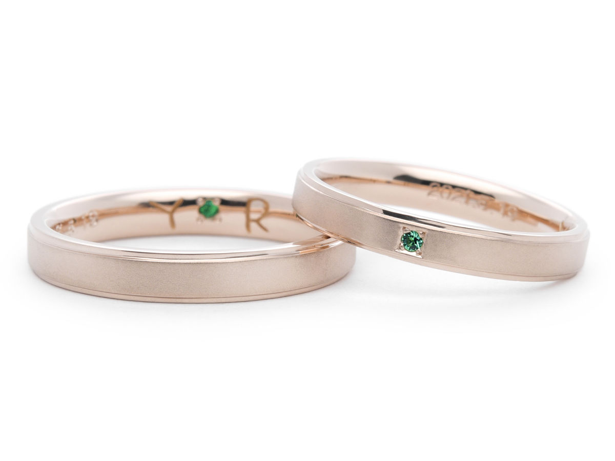 結婚指輪手作りホーニング加工Hamriハムリ
