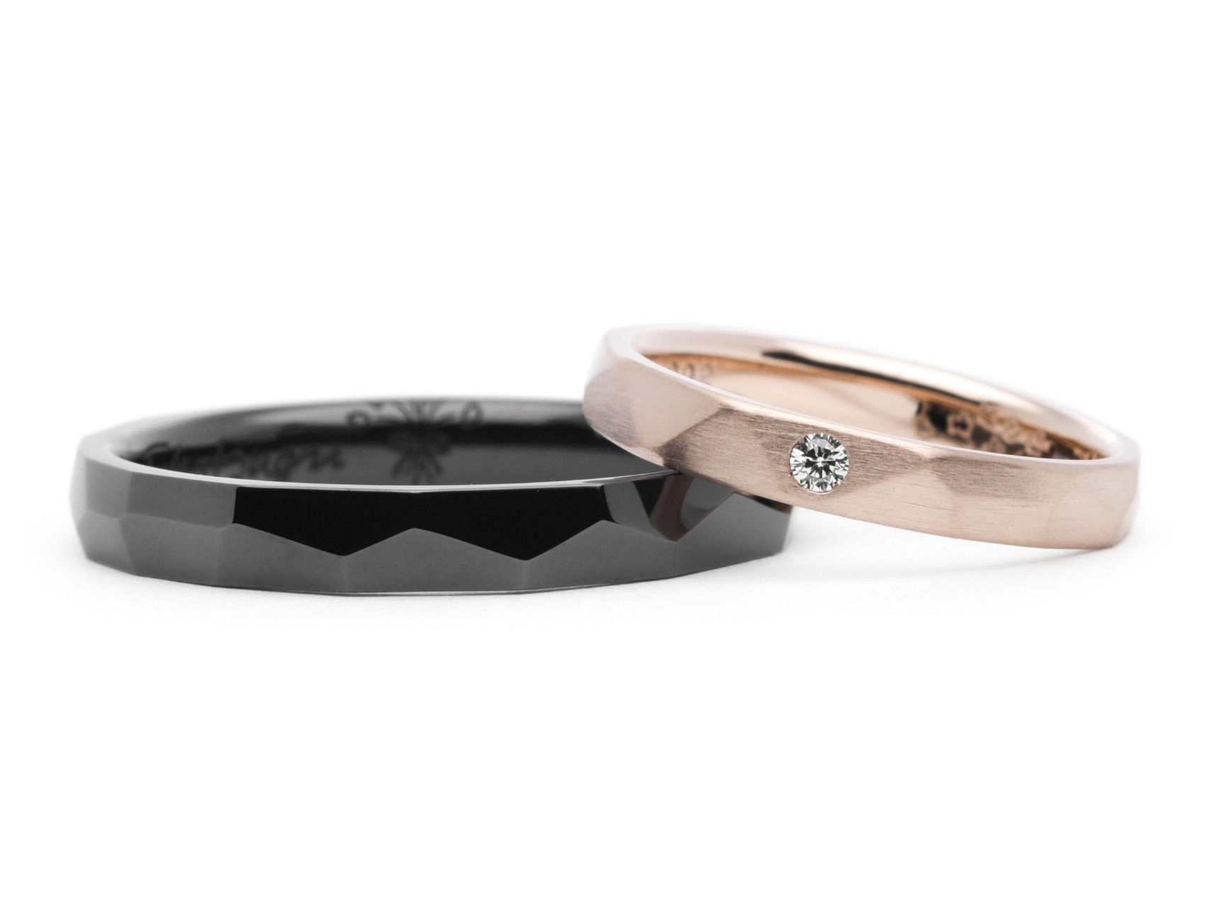結婚指輪手作りファセットhamriハムリ