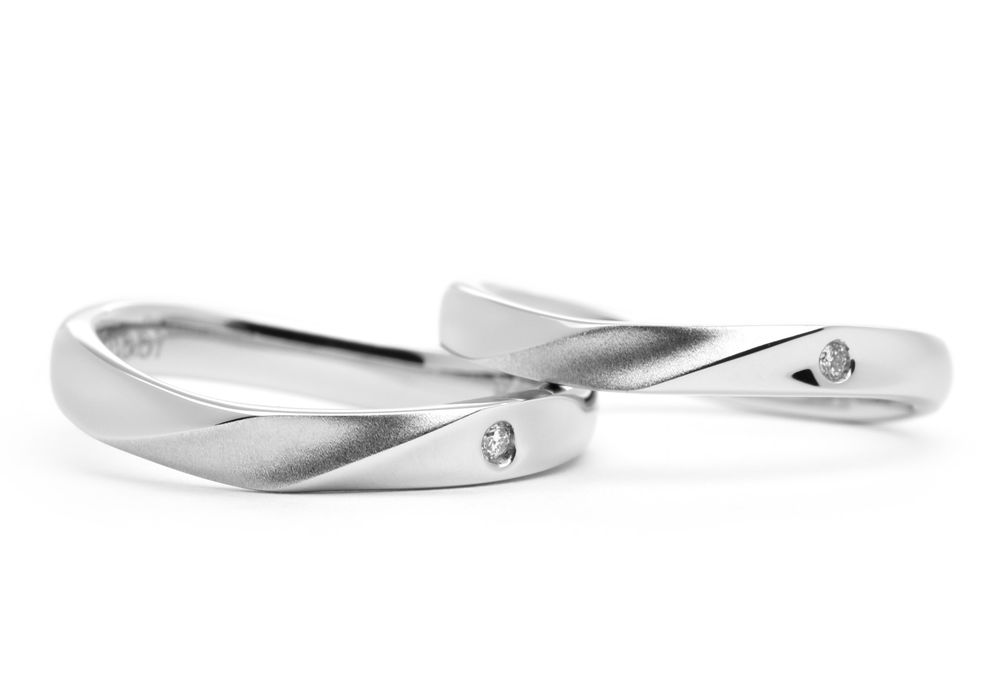 結婚指輪手作りウェーブひねりHamriハムリ