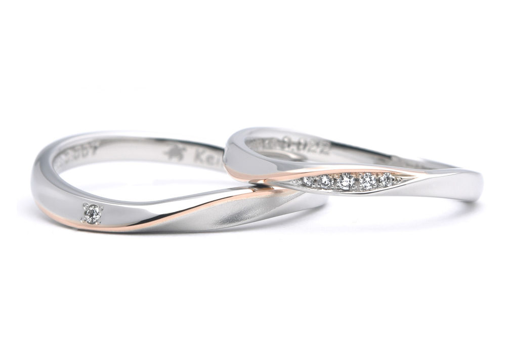 結婚指輪手作りふたひねりHamriハムリ