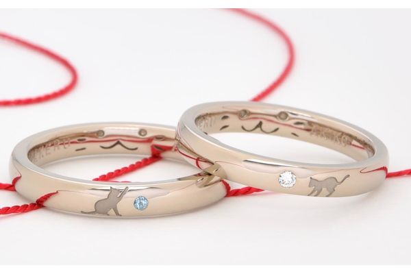 猫好きにぴったりの結婚指輪特集