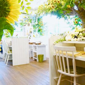 ひまわりの店内