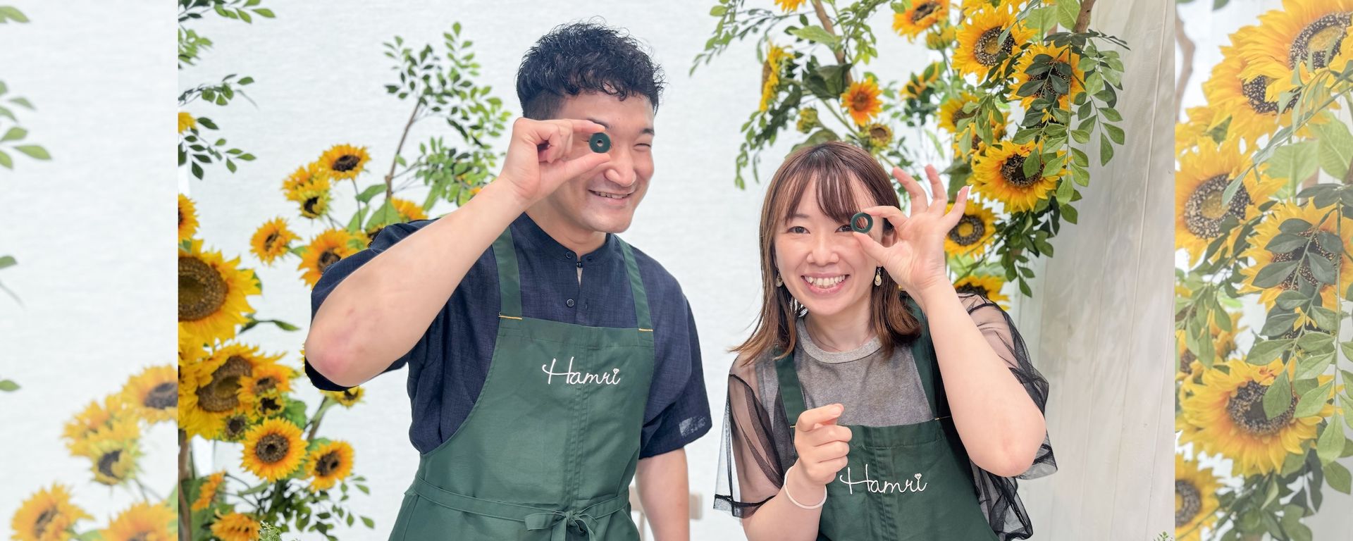 結婚指輪を手作りしたKeisuke&Yumi様の体験インタビュー画像