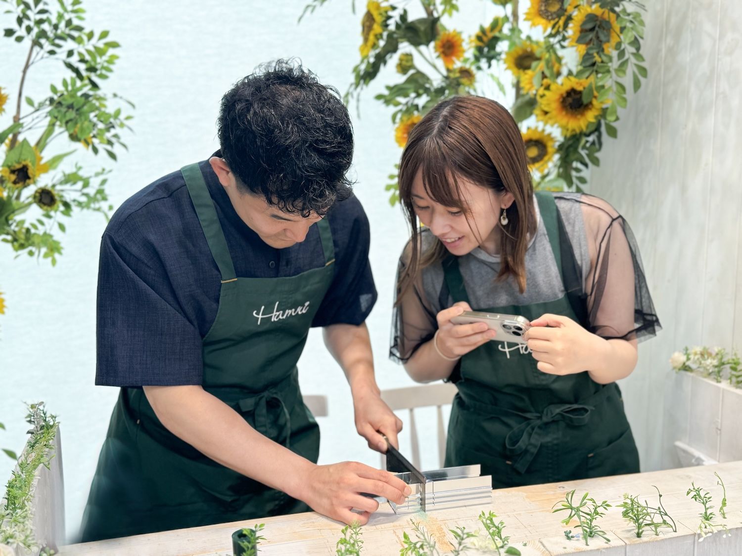 表参道Hamriで結婚指輪を手作りしたKeisuke&Yumi様の体験インタビュー画像