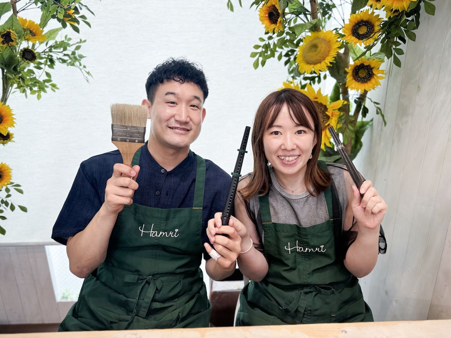 表参道Hamriで結婚指輪を手作りしたKeisuke&Yumi様の体験インタビュー画像