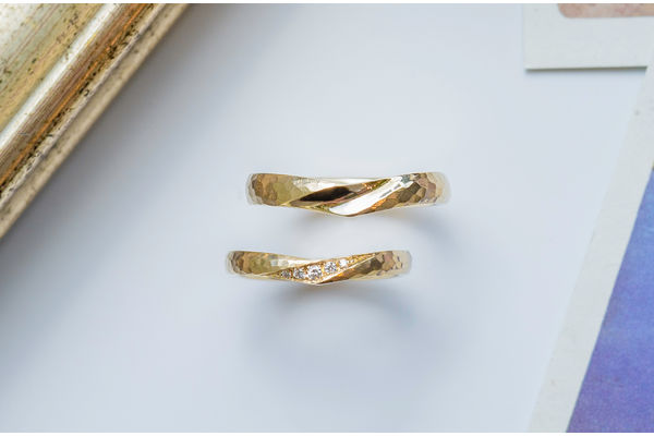 結婚指輪 ゴールド