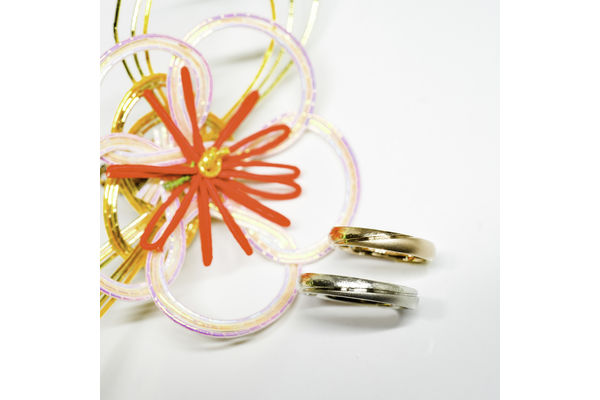 結婚指輪　加工