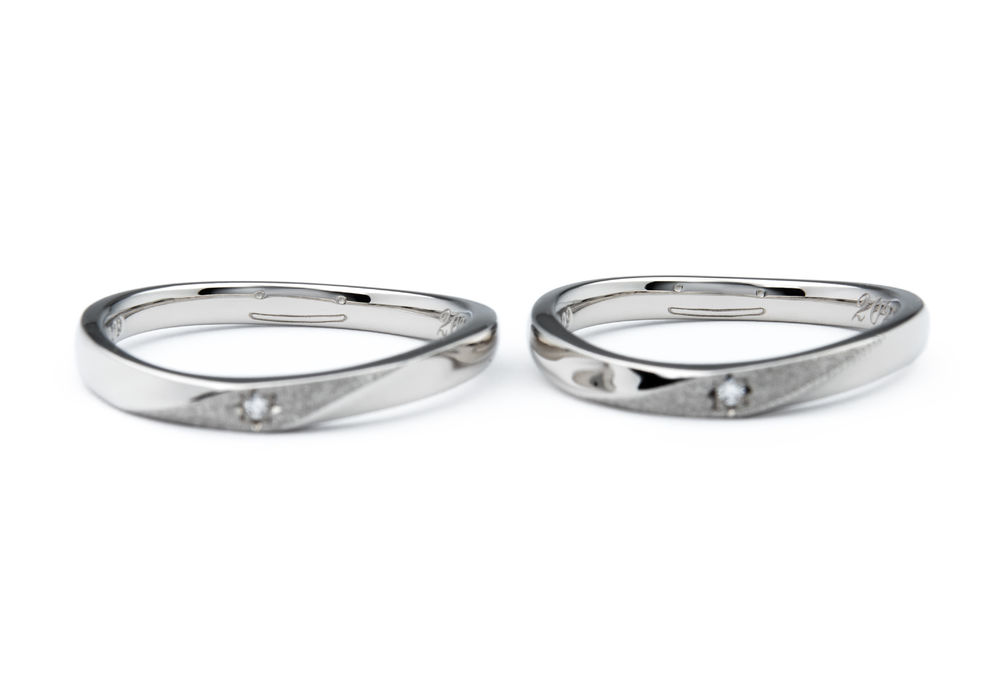 キャラクターが入った手作り結婚指輪のデザイン