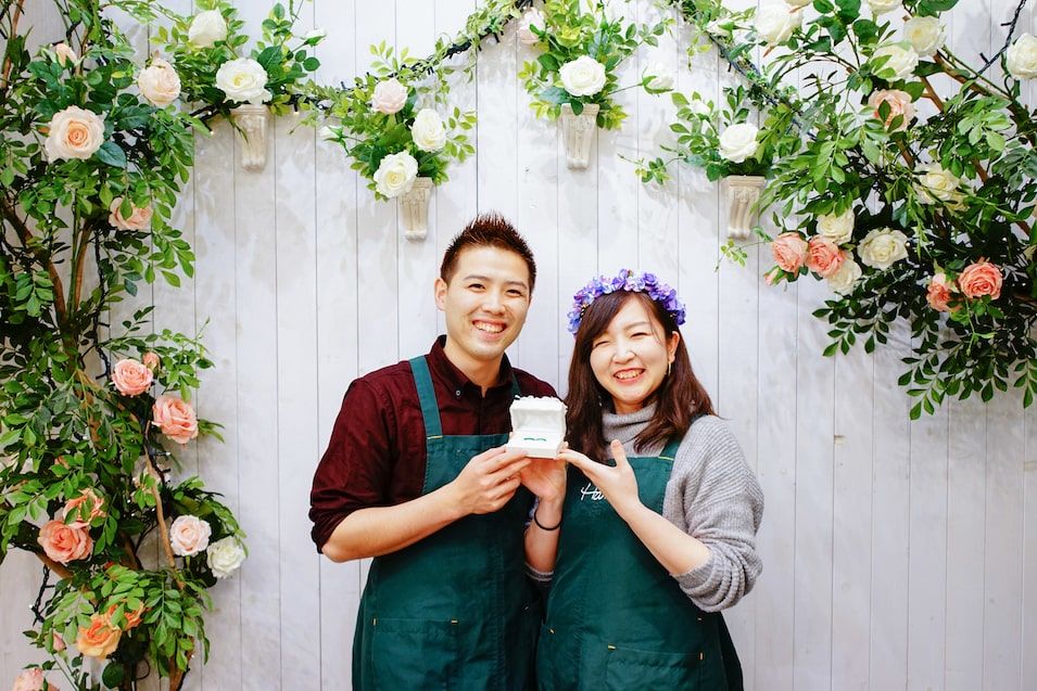 結婚指輪手作りRyo & Miki体験インタビュー