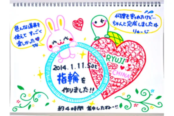 hamriのスケッチブック♪♪〜手作り結婚指輪のハムリ〜