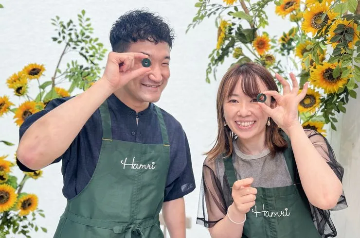 結婚指輪を手作りしたKeisuke&Yumi様の体験インタビュー画像