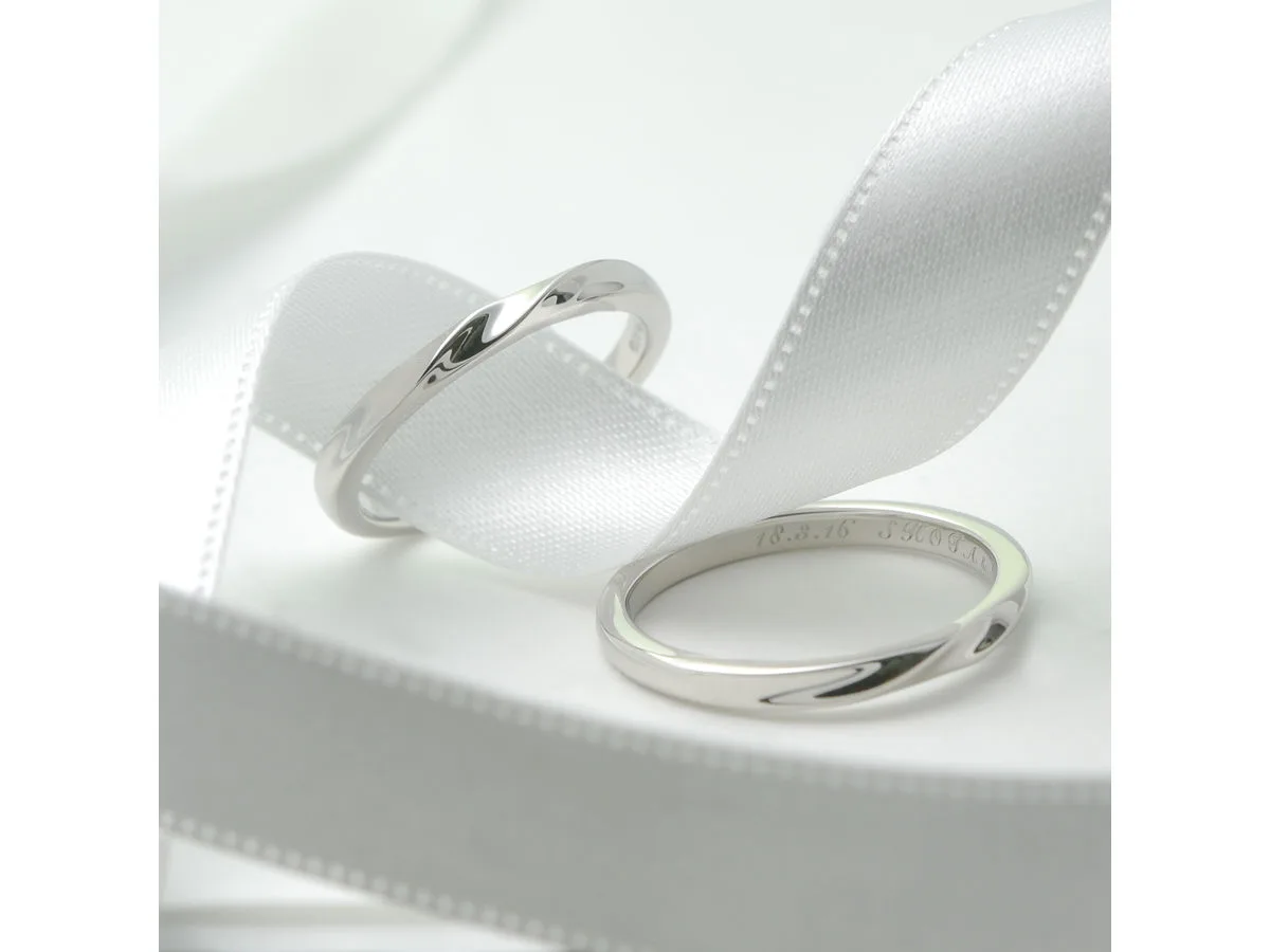 手作り結婚指輪Shota & Honoka 2