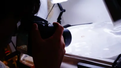 指輪の写真撮影