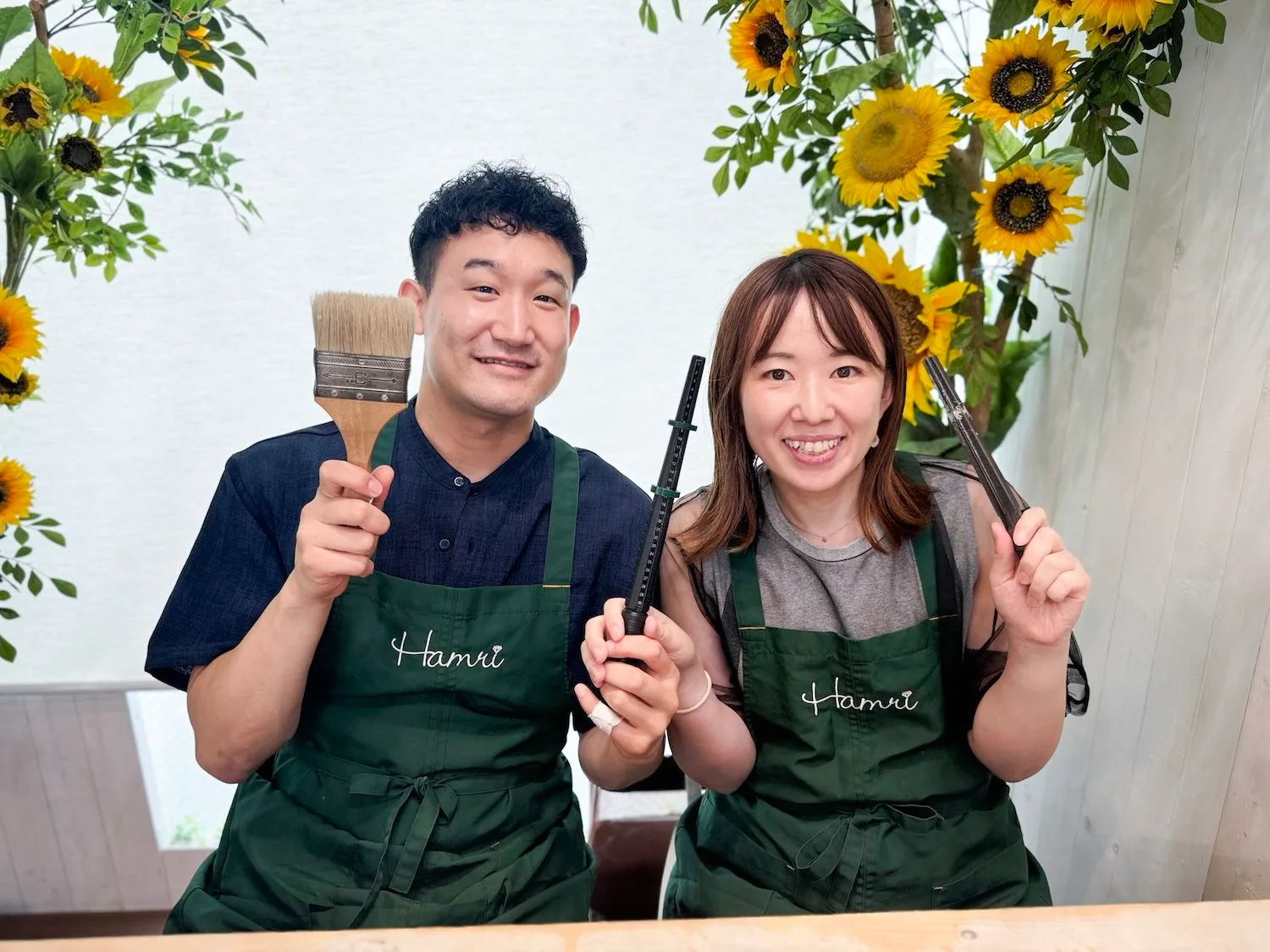 表参道Hamriで結婚指輪を手作りしたKeisuke&Yumi様の体験インタビュー画像