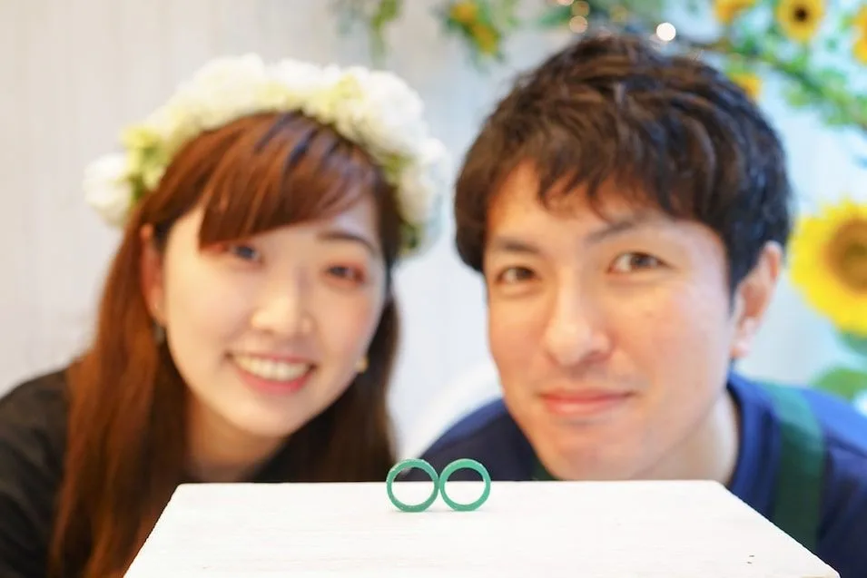 手作り結婚指輪Shohei & Misaki 2020.07.23インタビュー