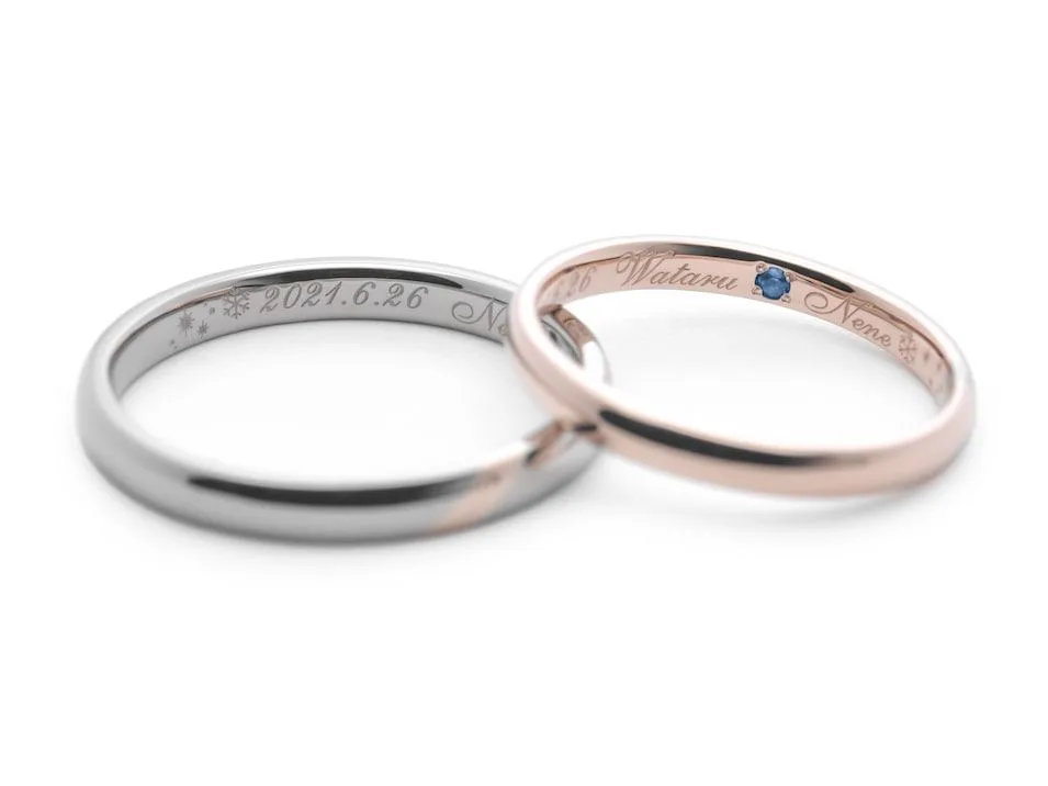 手作り結婚指輪W & N 2021.04.06インタビュー
