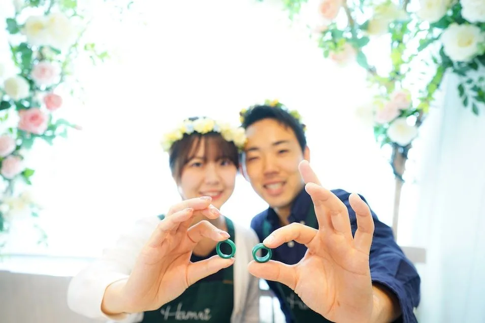 結婚指輪手作りTakuma & Sayaka 2019.10.05体験インタビュー