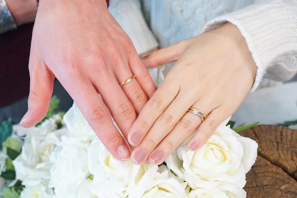 結婚指輪手作り作成風景Hamriハムリ