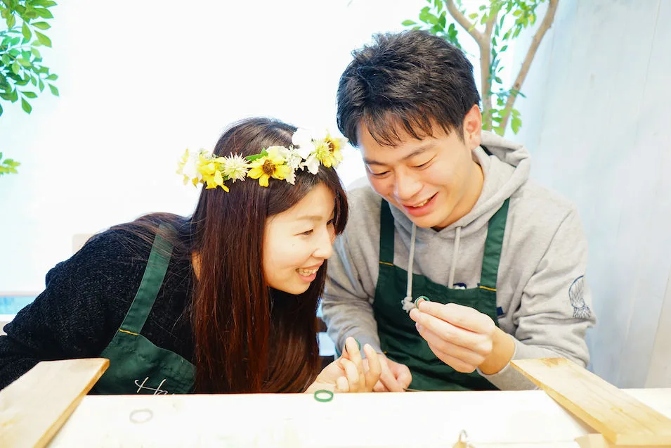 手作り結婚指輪Hiroki & Rumi2019.12.28インタビュー