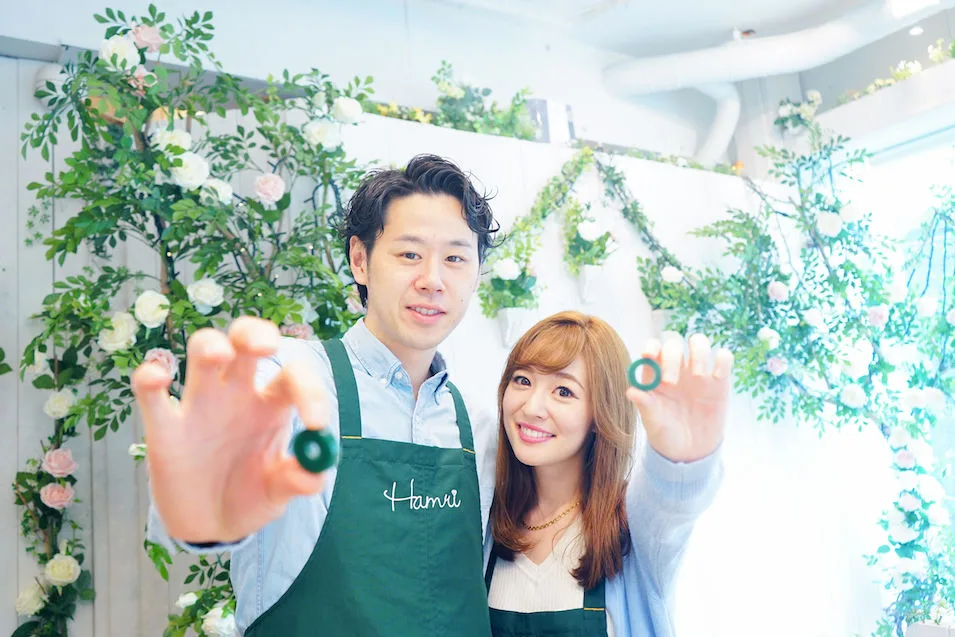 手作り結婚指輪Shunsuke様 & Kimi様の体験インタビュー