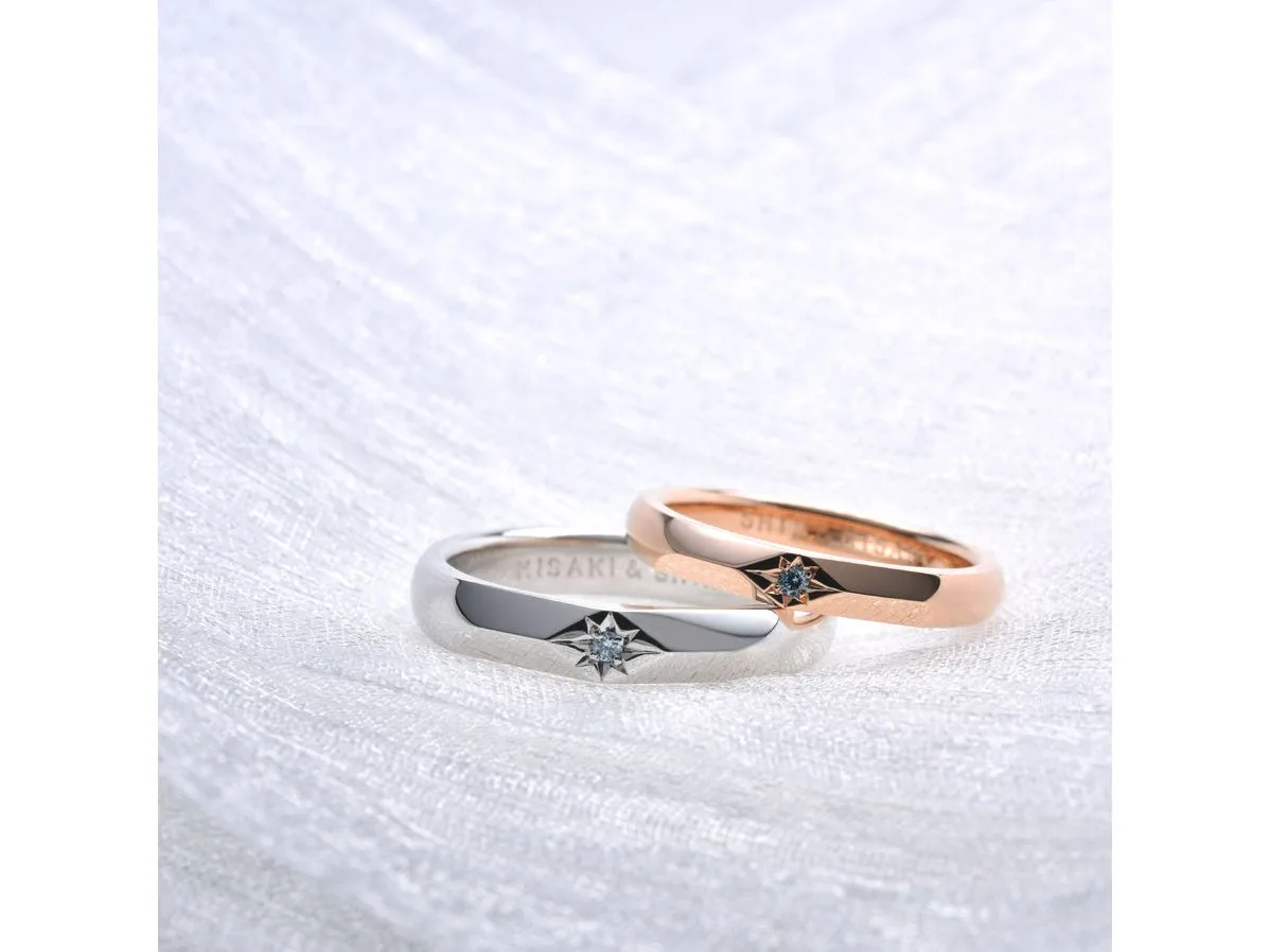 手作り結婚指輪S様&M様 2