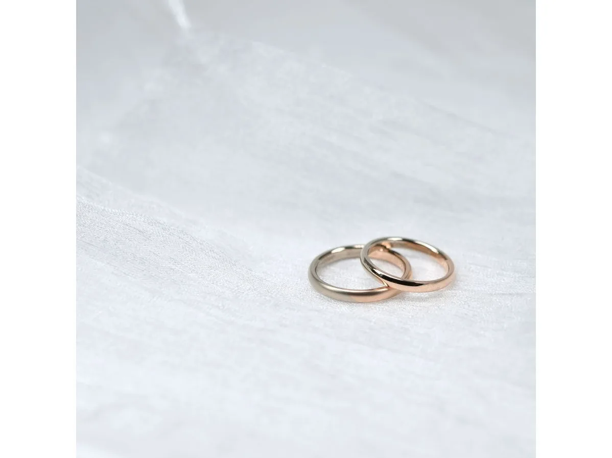 手作り結婚指輪T様&K様 2
