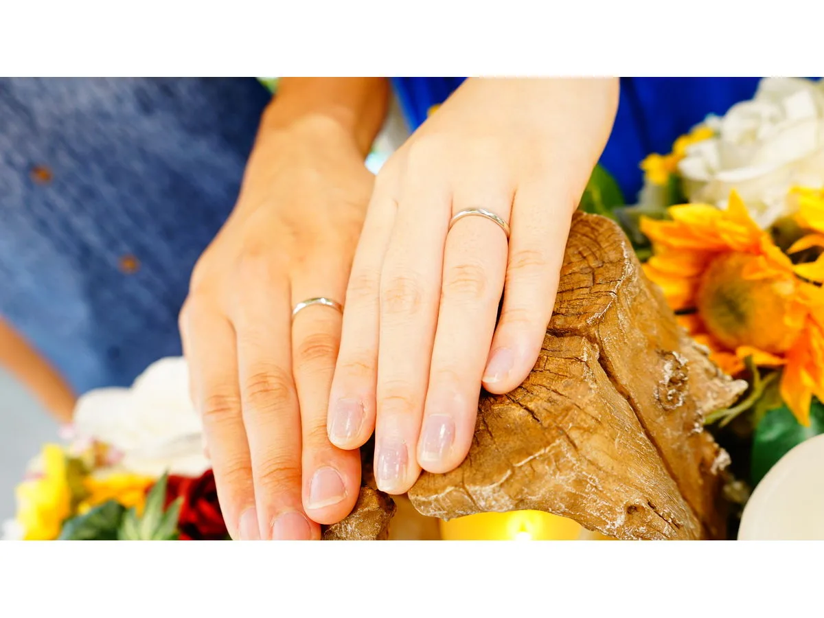 手作り結婚指輪J様&R様 3