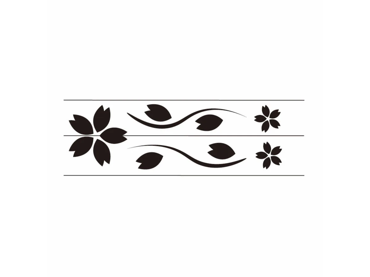 V字に桜模様の手作り結婚指輪 Keita&Miho 2019.04.06 3