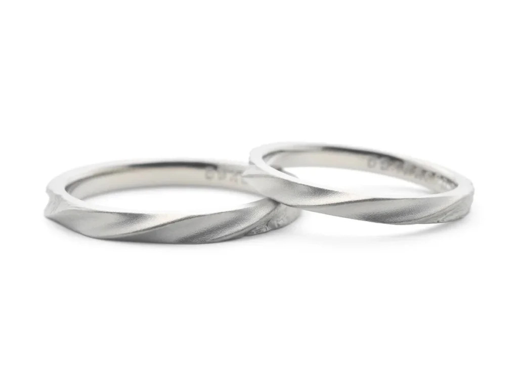 手作り結婚指輪 S様ご夫婦 2020.01.18