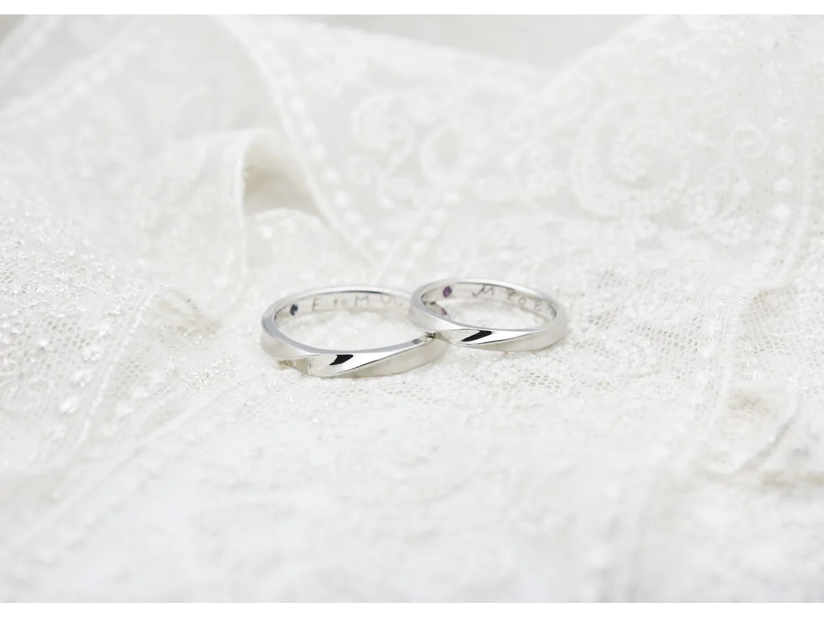 手作り結婚指輪M様&E様 2