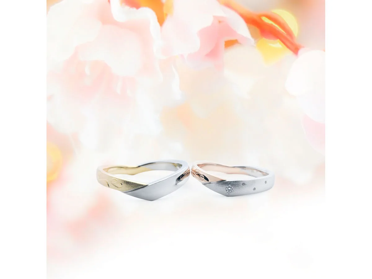 手作り結婚指輪F様&A様 2