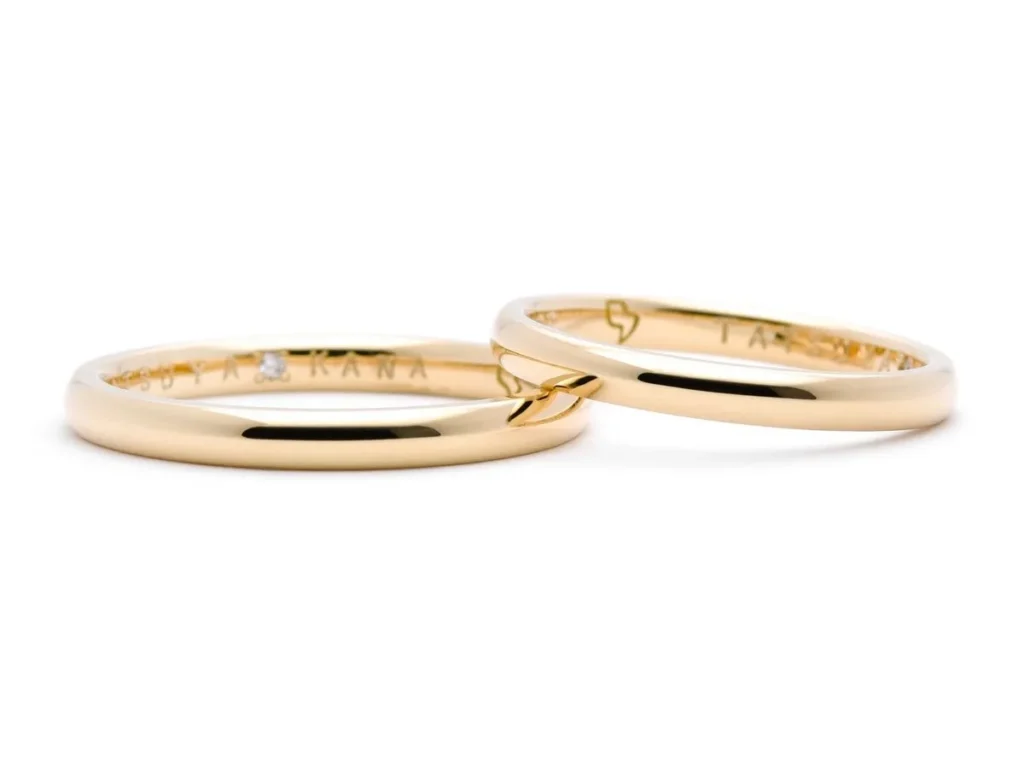 手作り結婚指輪 神奈川県M様ご夫婦 2020.07.12