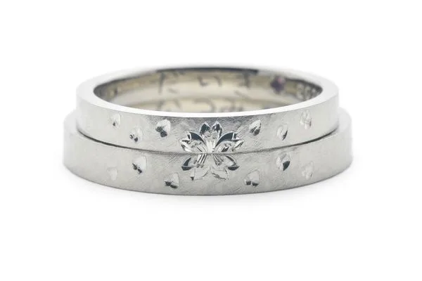 結婚指輪手作り桜Hamriハムリ