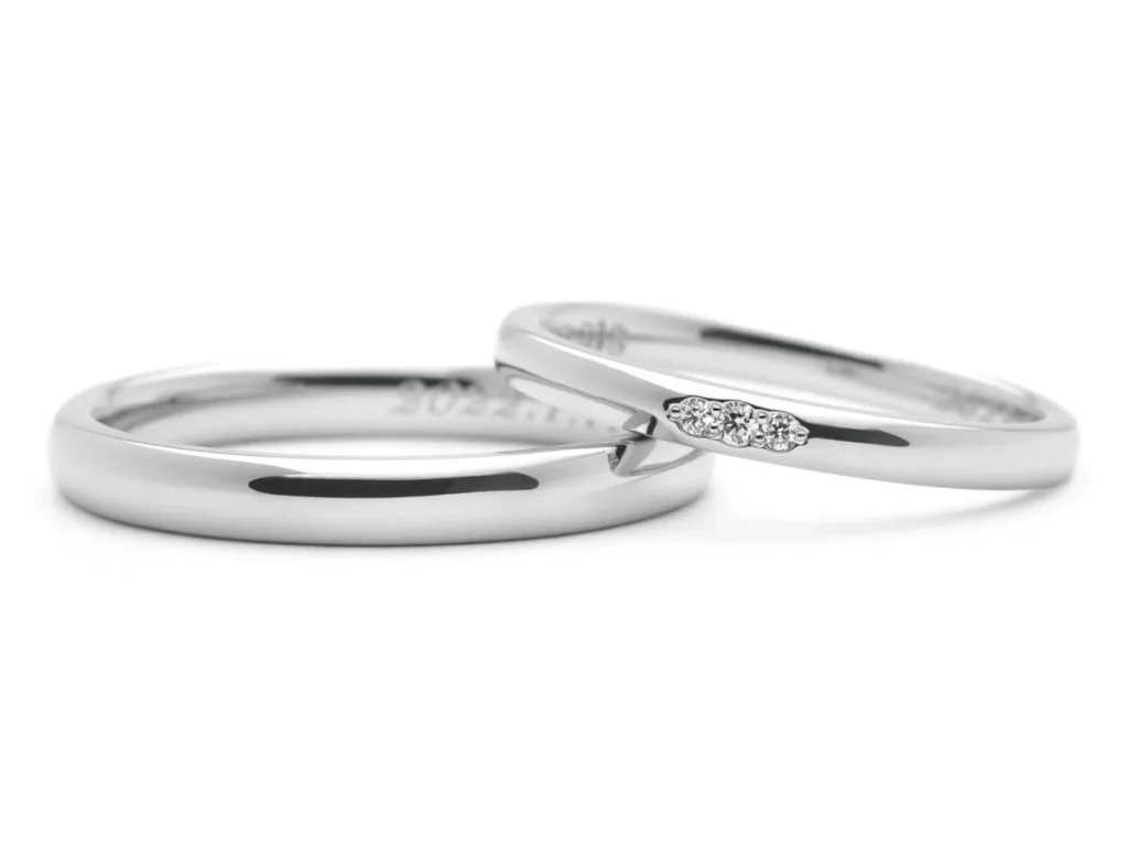 手作り結婚指輪 神奈川Takanori & Hitomi 2022.01.16