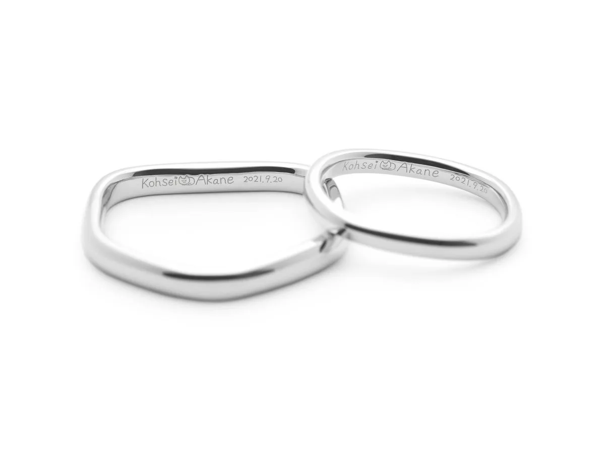 手作り結婚指輪 神奈川 K & A 2021.07.30 2